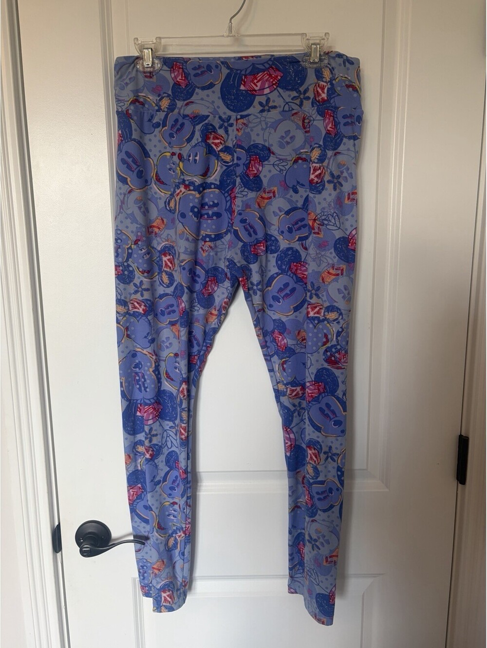 Lularoe TC Leggings Women’s Disney All Over Mickey Blue